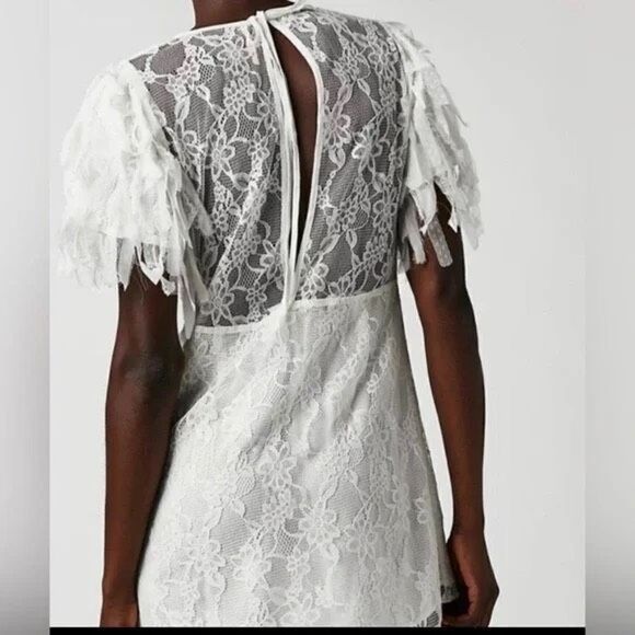 Free people - Songbird Mini Dress size M - Picture 2 of 8